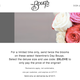 Deluxe Valentine’s Day Bouquets, $40-50